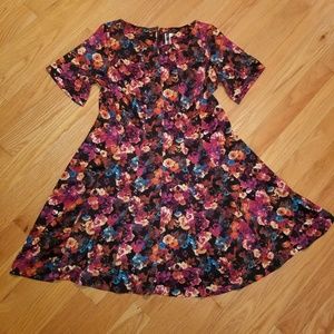 Julian Taylor Floral Fit and Flare Dress 16W